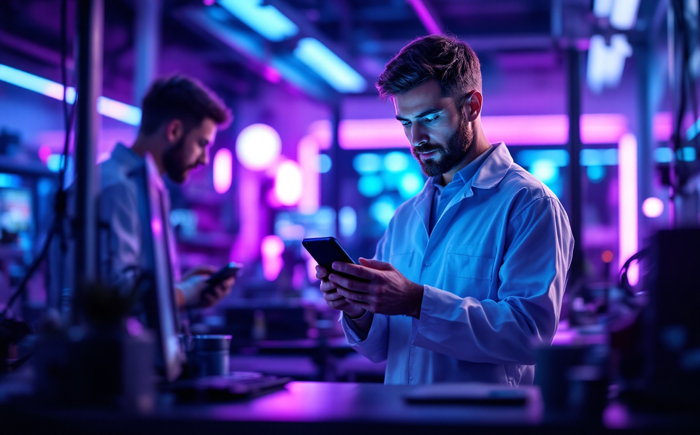 Технический специалист Validx проводит диагностику
